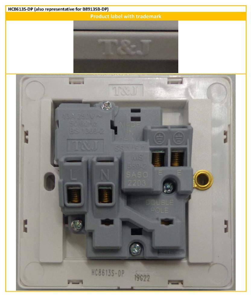 13A 1Gang DP Switched Socket