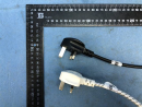 Fused plug, non-rewirable