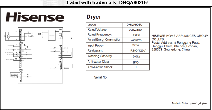 Condensation-type Tumble Dryer (Dryer)