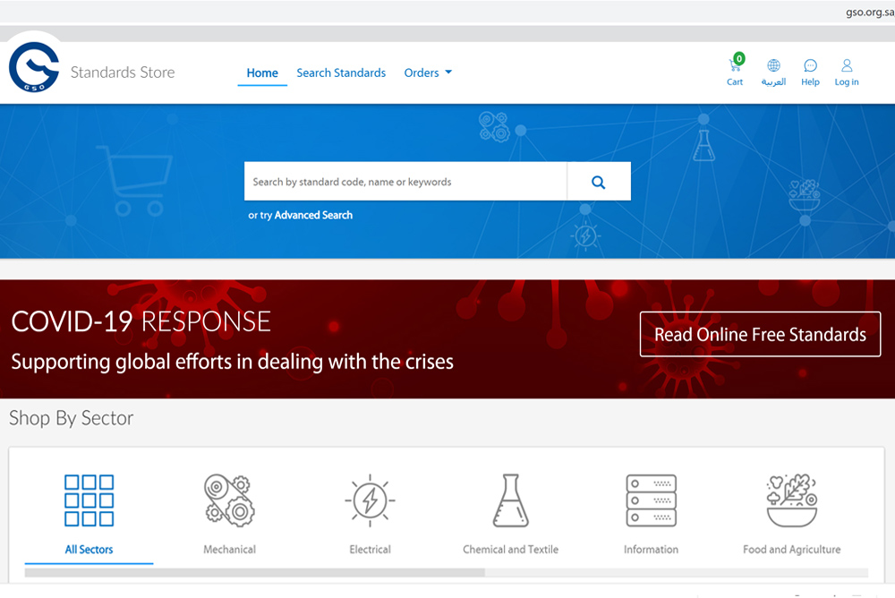 COVID-19 RESPONSE: FREELY AVAILABLE GSO STANDARDS