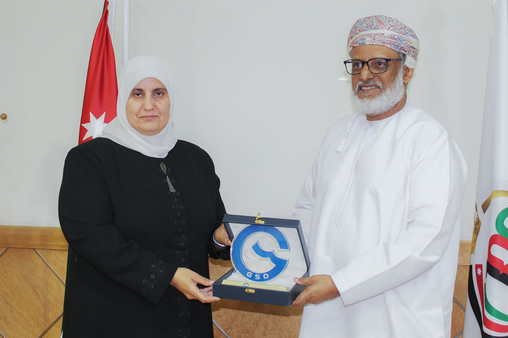 GSO’s President stresses the importance of cooperation with Jordanian Standards and Metrology Institution