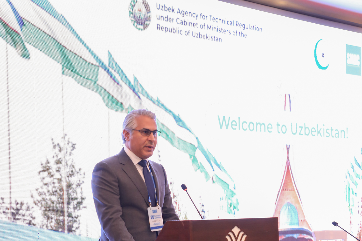 هيئة التقييس تشارك في الاجتماع الـ 20 للجمعية العمومية لمعهد المواصفات والمقاييس للدول الإسلامية في طشقند