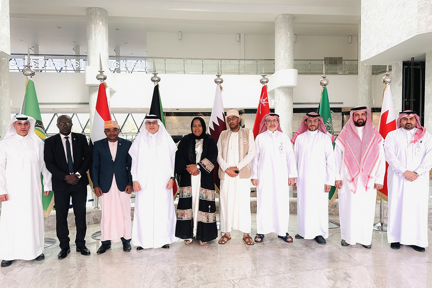 هيئة التقييس الخليجية تستقبل وفداً من وزارة الخارجية والتعاون الدولي بجمهورية القمر الاتحادية